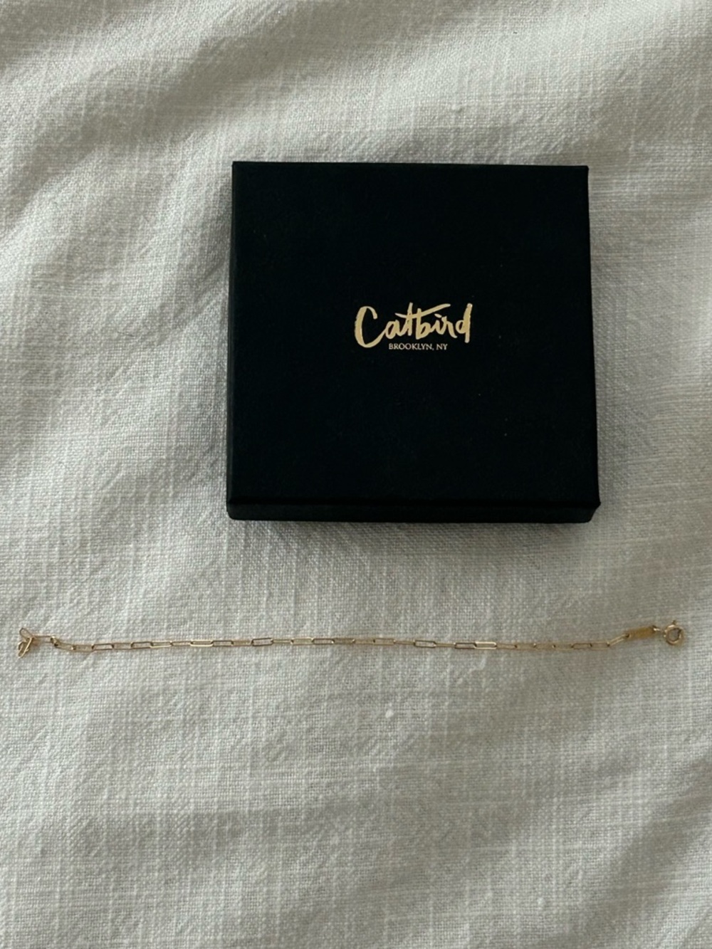 Last Chance! Catbird 1976 Bracelet, 14k gold 6-6.5” removing from site